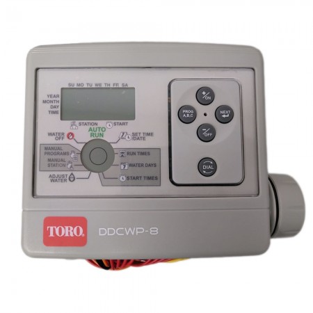 Programmatore di irrigazione a batteria TORO DDCWP-8-9V (8 stazioni)