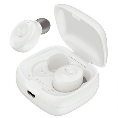 Auriculares Bluetooth inalámbricos con estuche cargador MB-EPi12 TWS color blanco