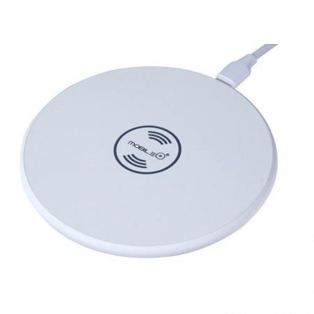 Base de chargeur sans fil pour mobile MB-1015 couleur blanche