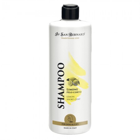 Iv San Bernard shampoo de limão para cães de pêlo curto 500 ml
