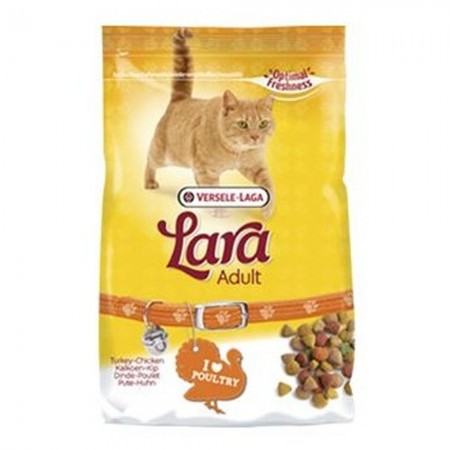 Voedsel voor katten Lara met kalkoen 10 kg is