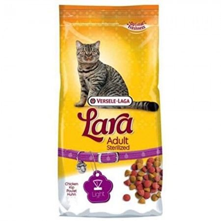 Voedsel voor gesteriliseerde katten Lara met eend en kip 10 kg