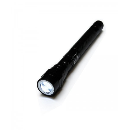 Lampe de poche LED en métal - 2 piles D