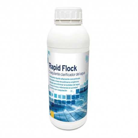 Fapid Flock 1 L coagulante clarificador del agua | Ayudan a que el filtro atrape las pequeñas partículas del agua