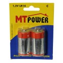 Alkaline batterij Power C (blister 2-eenheden)