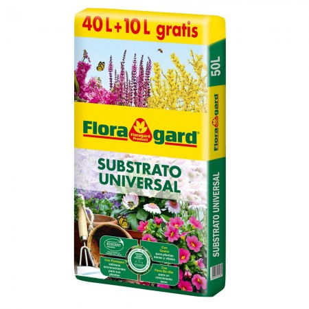 Sustrato universal marca Floragard 50 litros