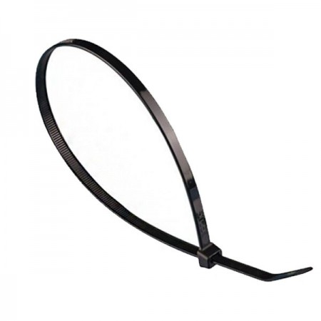 Serre-câbles en nylon noir 2,5 x 100 mm - 100 pcs