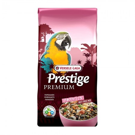 Cibo per pappagalli Prestige Premium Parrots 15 kg