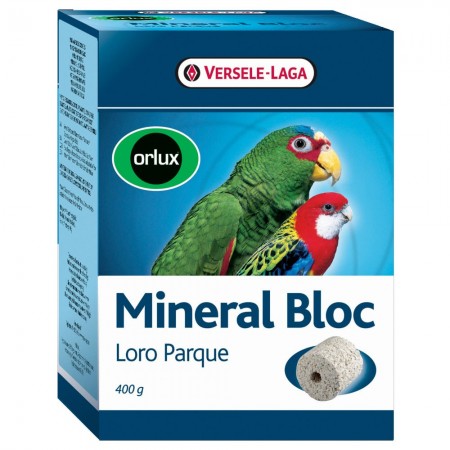 Integratore minerale Orlux Mineral Bloc Loro Parque 400 gr