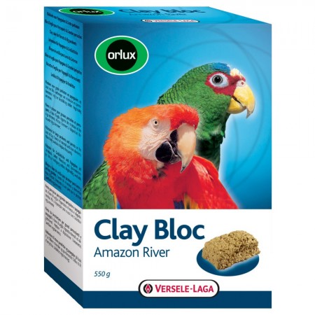 Orlux Clay Bloc Amazon integratore di argilla 550 gr