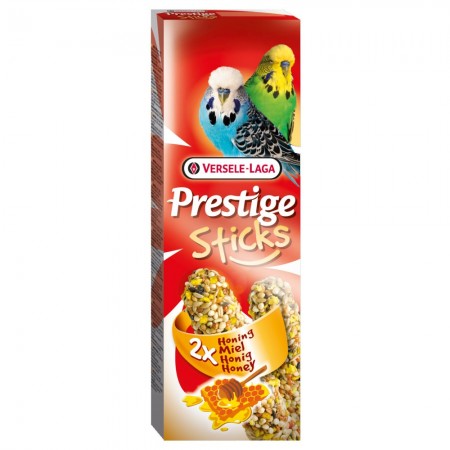 Snack in Bars Prestige Sticks für Sittiche mit Honig 60 gr