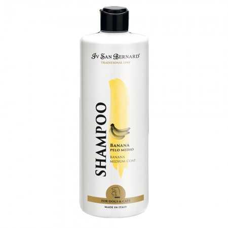 Iv San Bernard shampoo de banana para cães de pêlo médio 500 ml