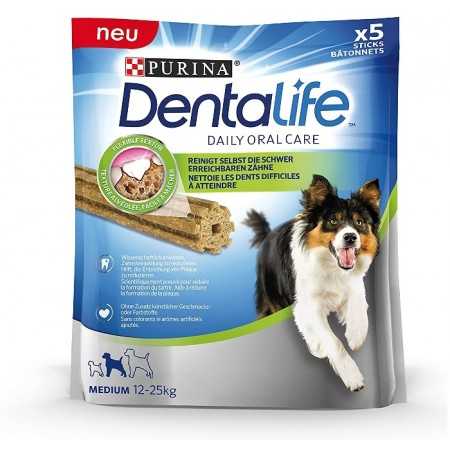 Purina dentalife friandise dentaire pour chiens de taille moyenne 115 gr
