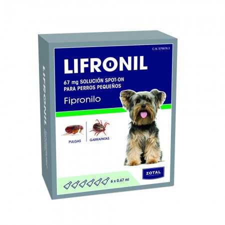 Lifronil® Antiparasitäre Pipetten für kleine Hunde 6 x 0,67 ml