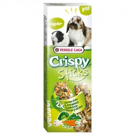 Crispy Sticks für Meerschweinchen und Kaninchen mit Gemüse 110 gr