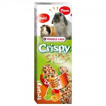 Crispy Sticks für Meerschweinchen und Kaninchen mit Früchten 110 gr