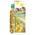Crispy Sticks para cobaya y conejo con verduras 110 gr