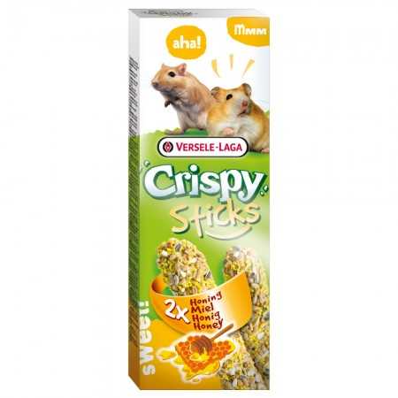 Crispy Sticks für Hamster und Rennmäuse mit Honig 110 gr