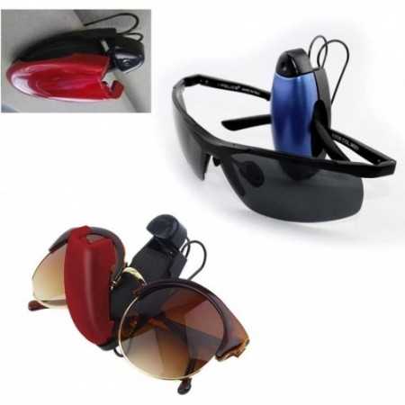 Brillenclips für die Auto-Sonnenblende - Pack 2 Einheiten