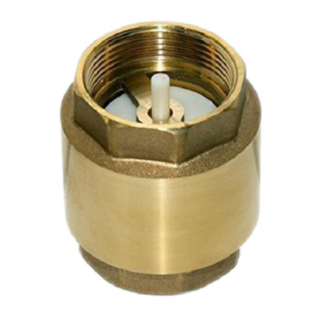 Válvula de retención rosca 1/2 " latón, 20 mm de diámetro, para Control de agua.