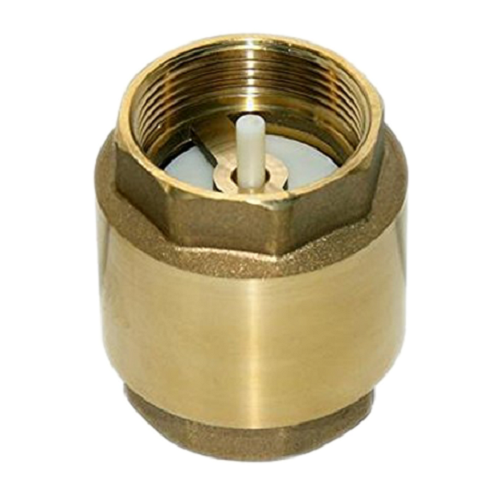 Válvula de retención rosca 2" latón, 63 mm de diámetro, para Control de agua.