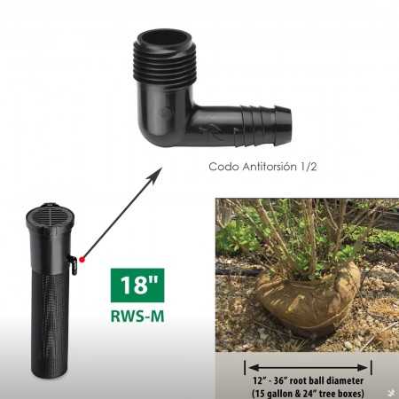 Rain Bird RWS-Mini Système d'irrigation des racines
