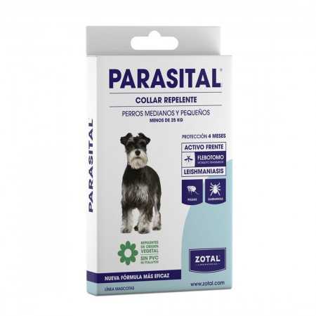 Parasital® Collar Antiparasitario para Perros pequeños y medianos menos de 25 kg