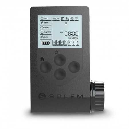 Solem WooBee 1 Station Batterie-Bewässerungsprogrammierer mit Bluetooth