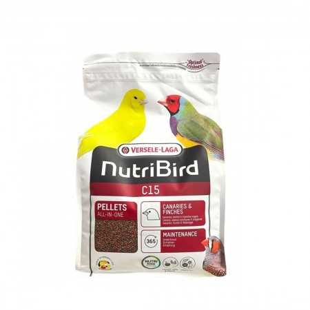 Nutribird C15 - Alimento de mantenimiento para canarios 3 kg