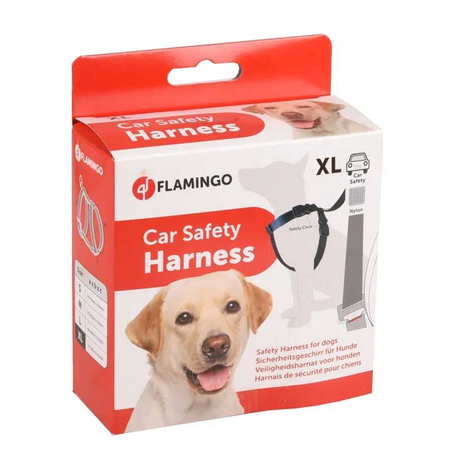 Adaptateur ceinture sécurité voiture pour chien - Huberland