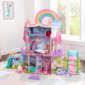 Casa de muñecas Rainbow Dreamers Unicorn Mermaid con EZ Kraft Assembly™ de Kidkraft.