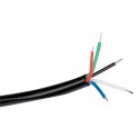 Elektrische kabel 3 geleidende draden. Lengte 150 meter