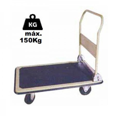 Carro plataforma plegable - 150 kg